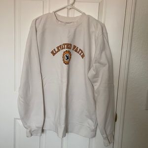 Elevated Faith University crewneck sweatshirt